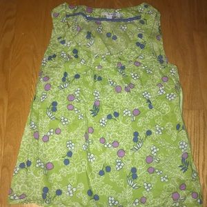 Boden sz 6 cotton tank so cute floral